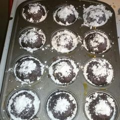 A picture of Dark Chocolate Banana Bread Muffins.