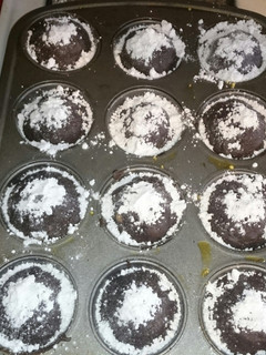 A picture of Dark Chocolate Banana Bread Muffins.