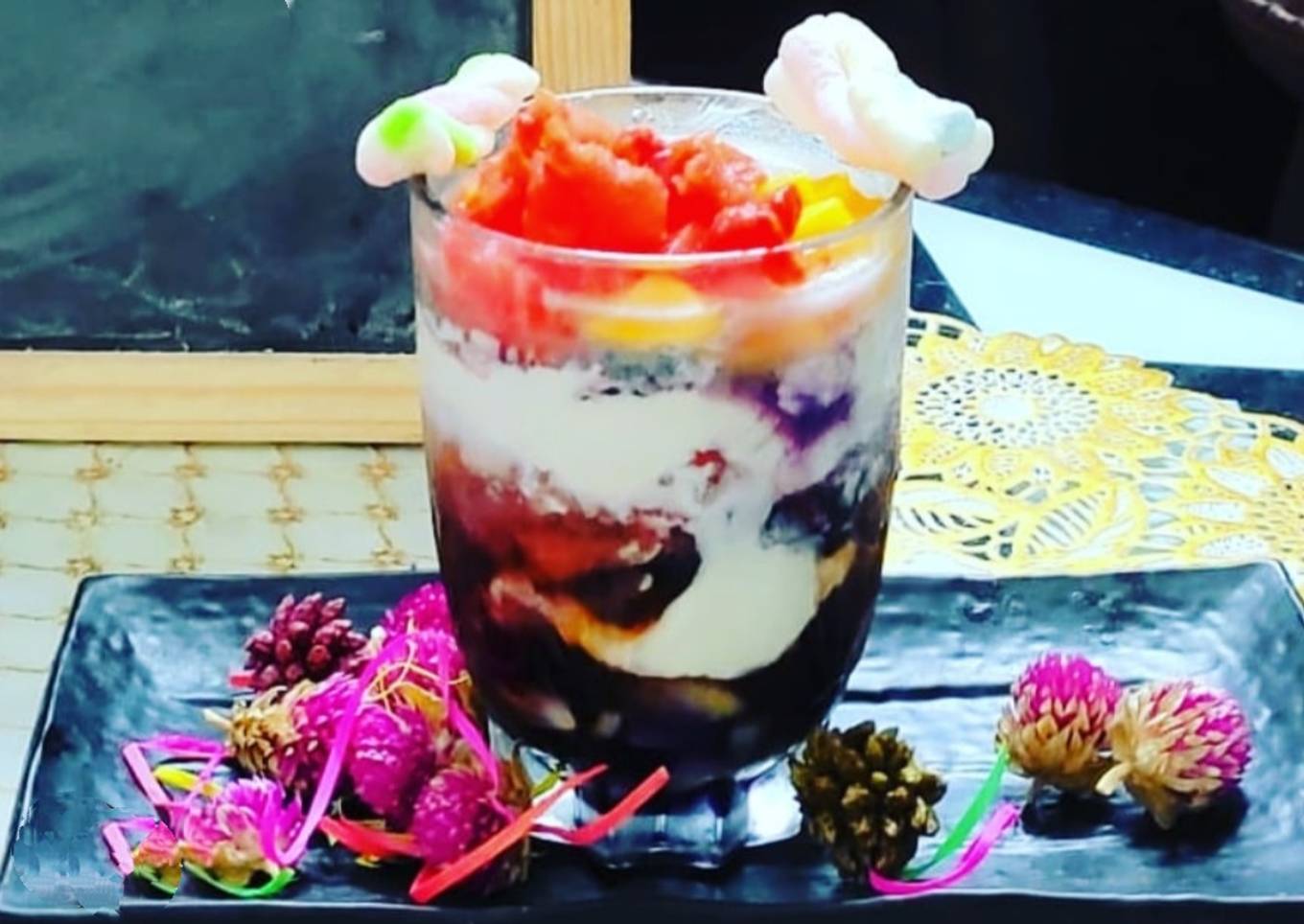 Rainbow drink