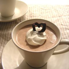 A picture of Chocolate Banana Mousse.