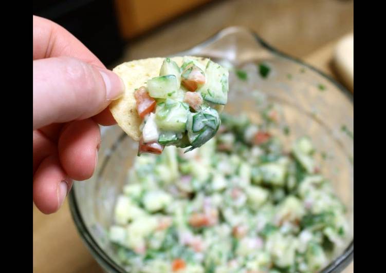 Recipe of Any-night-of-the-week Cucumber salsa