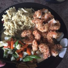 A picture of Parmesan Baked Popcorn Shrimp.