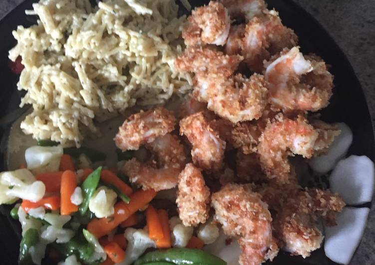 Turn Good Recipes into Great Recipes With Parmesan Baked Popcorn Shrimp
