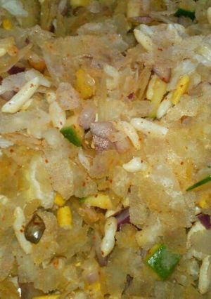 A picture of Poha BHEL!.
