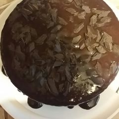 A picture of Moist * easy * Rich Chocolate Cake.