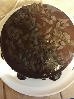 A picture of Moist * easy * Rich Chocolate Cake.