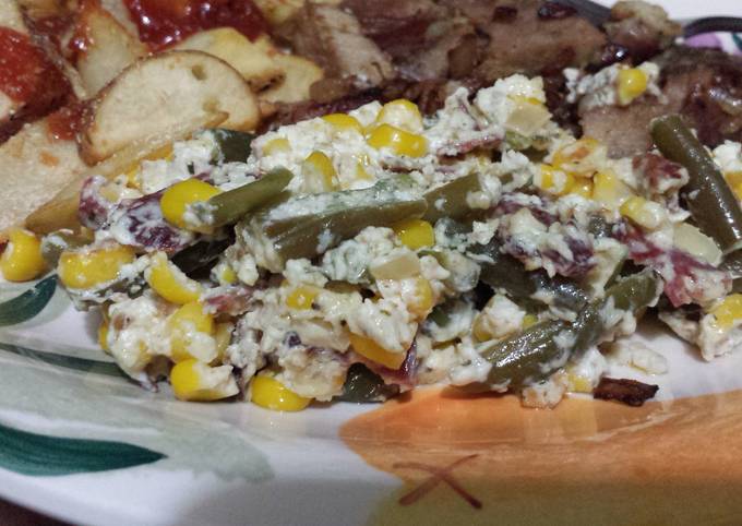 Recipe of Award-winning Elisa's Corn &amp; Green Beans Side Dish