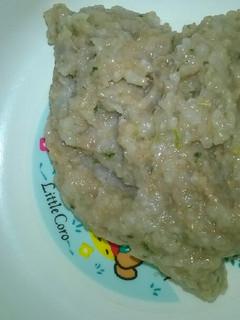 Foto resep Day. 36 Bubur Tumis Daging (7 month+)