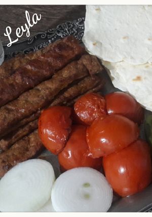 عکسی از دستور کباب کوبیده مخلوط