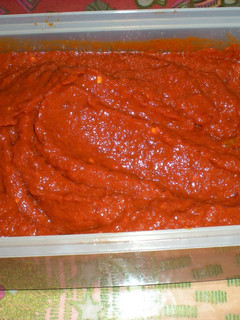 A picture of Sambal (Chili Pepper Paste).