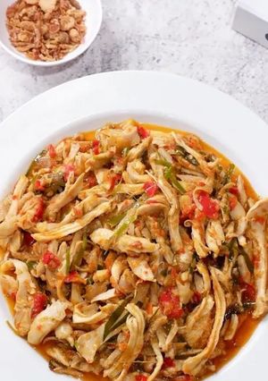 Foto resep Ayam Steam Daun Jeruk