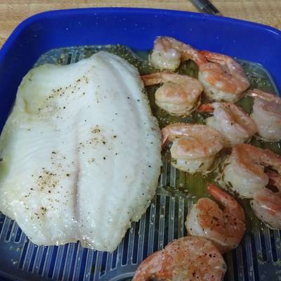 Microwave Steamed ShrimpFish in Lemon Microwave Fish Steamer: makes preparing