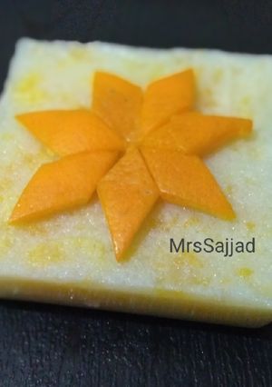 A picture of Orange Pudding.