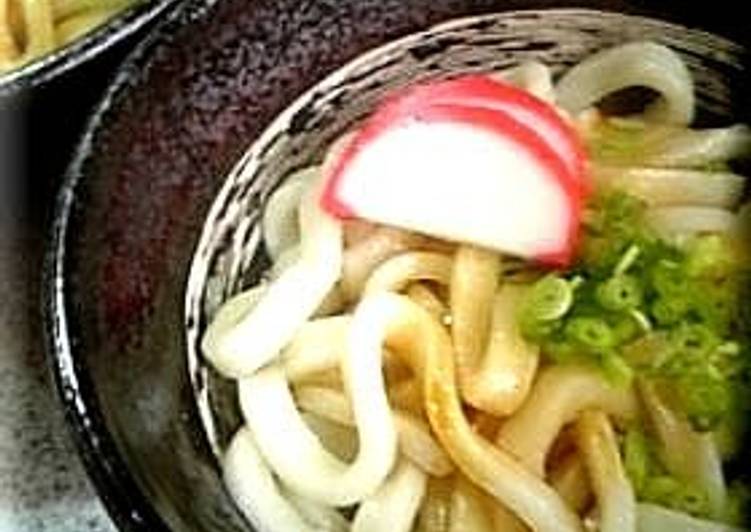 Simple Way to Prepare Favorite Ise Udon Noodles Anywhere In The World!!