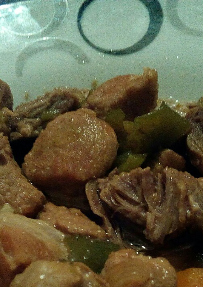 Una foto de Carne de cerdo guisada