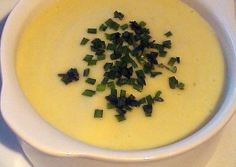 Recipe of Super Quick Vickys Vichyssoise, GF DF EF SF NF