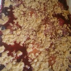 A picture of British Mixed fruit crisp.