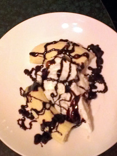 A picture of Banana split.