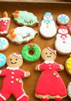 A picture of Christmas Ornament Cookies.