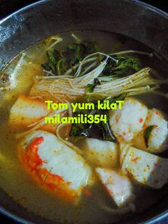 Foto resep Tom Yum bakso seafood kilat