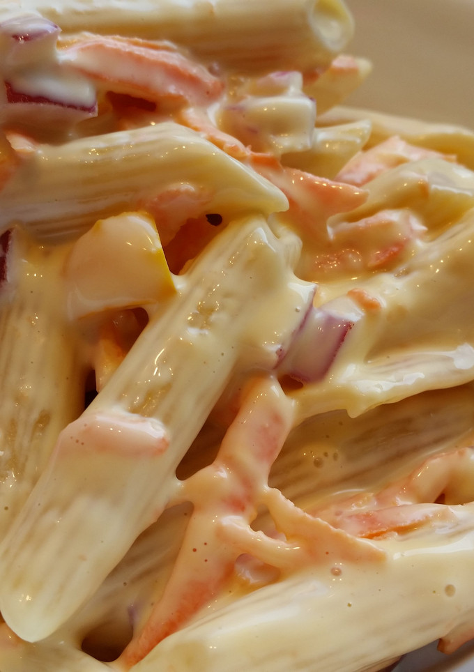 A picture of Sweet Macaroni Salad.