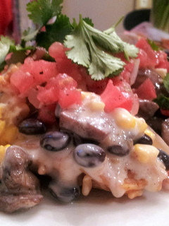 A picture of Burrito Casserole.
