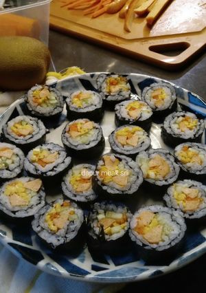 Foto resep Simple Sushi/Nasi Gulung