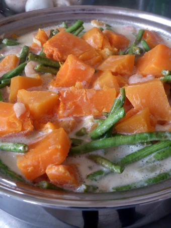 Simple Way Make Recipe ginataang sitaw at kalabasa that is Really Delicious, So Delicious}
