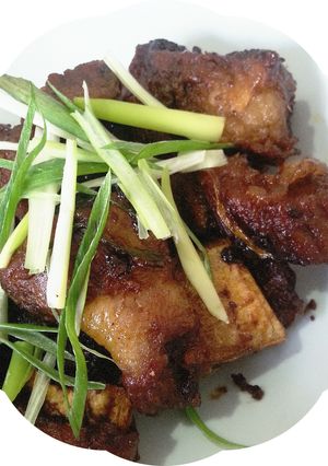 A picture of Asian Sweet Beef Ribs.