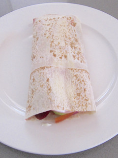 A picture of Ham And Salad Wrap.