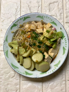 Foto resep Bihun Lontong siram Kuah Kecap