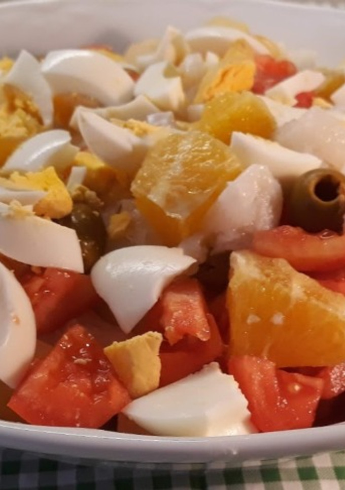 Una foto de Ensalada malagueña