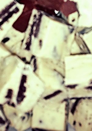 A picture of Kayla's cookies and cream fuge*easy*.