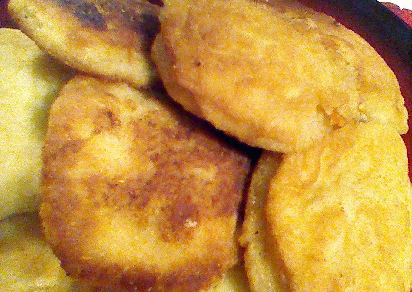 Recipe of Any-night-of-the-week fried cornbread with cheese :-)