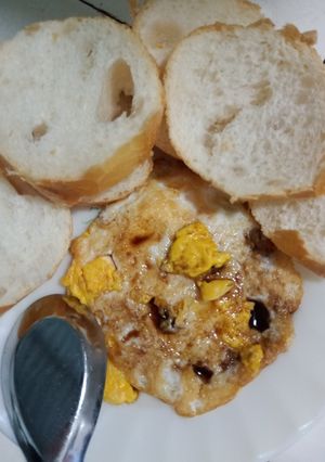 Hình của món Bánh mì trứng.