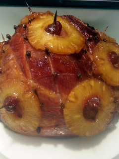 A picture of Slow cooked Sweet ham.
