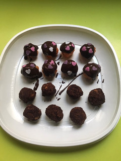 Una foto de Trufas de zanahoria