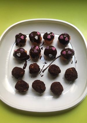 Una foto de Trufas de zanahoria