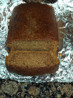 A picture of pumpkin bread.