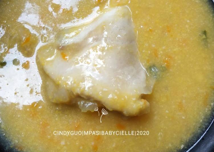 Resep: 98. MPASI 13+ Creamy Cheesy Chicken Corn Soup Anti GTM yang Renyah