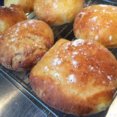 A picture of Baked Brioche Buns.