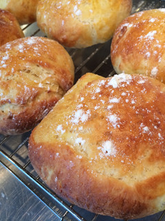 A picture of Baked Brioche Buns.