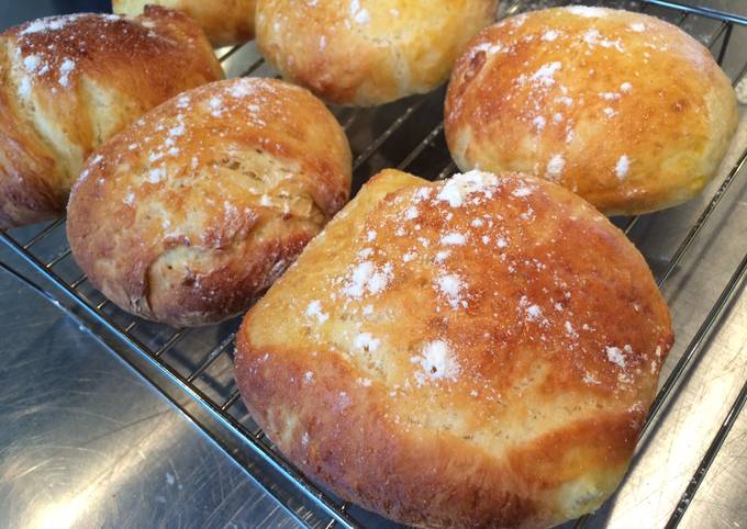 Baked Brioche Buns recipe main photo