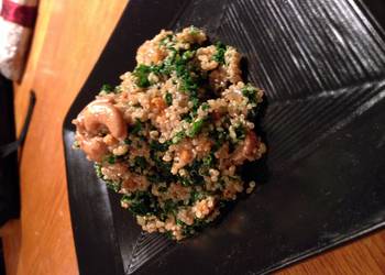 New Recipe quinoa and kale salad with cherry lemon vinagrette Delicious New Recipe quinoa and kale salad with cherry lemon vinagrette Delicious
