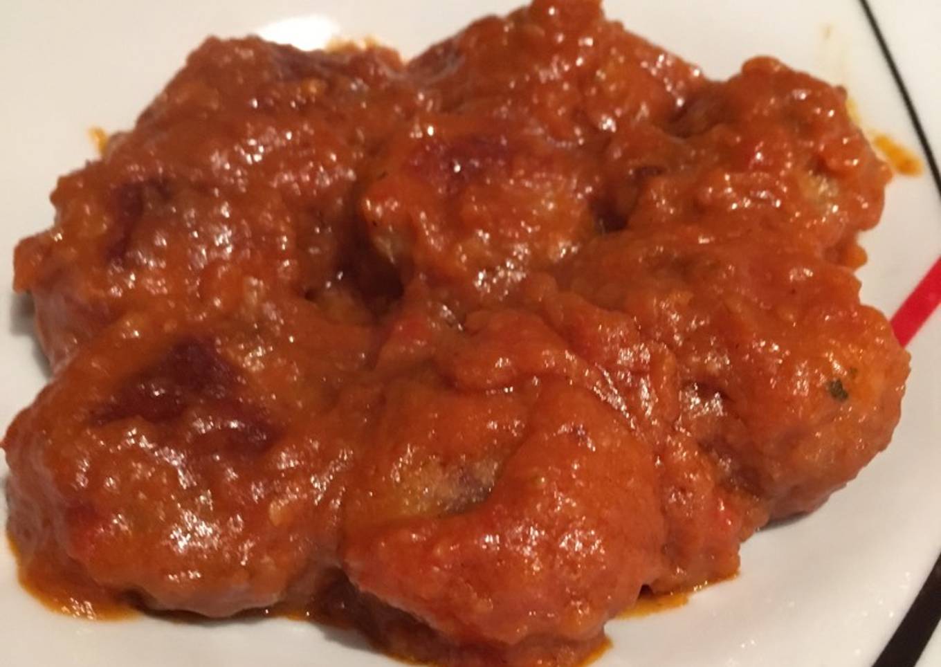 Albóndigas con tomate