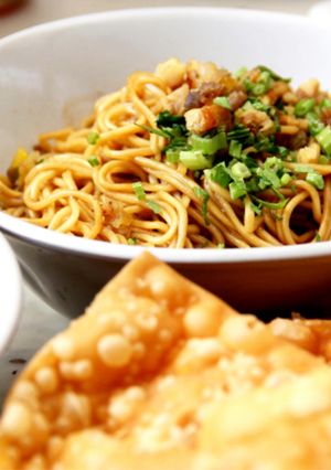 Foto resep Mie ayam yamin besan