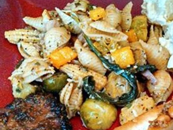 Easy Ways Make|Recipe} Warm Brussel Sprout Pasta Salad Anti-Fail