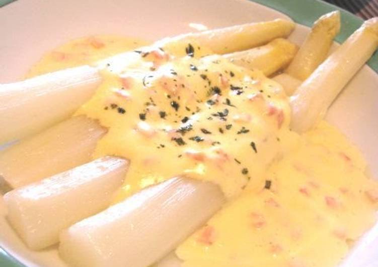 Steps to Make Super Quick Homemade How to Cook White Asparagus - German Recipe