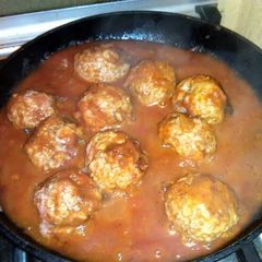 A picture of in my world, worlds best meatballs!.