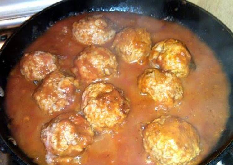 Step-by-Step Guide to Prepare Homemade in my world, worlds best meatballs!